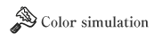 Color simulation