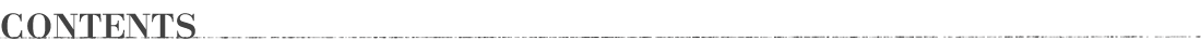 CONTENTS